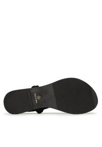 Manebi Sandały Suede Leather Sandals V 2.2 Y0 Czarny. Kolor: czarny. Materiał: zamsz, skóra
