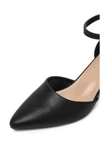 Jenny - JENNY Czółenka CEO-ANGEL WS210702-10 Czarny. Kolor: czarny. Materiał: materiał #2