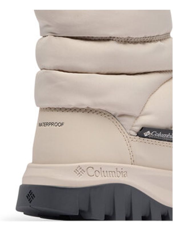 columbia - Columbia Śniegowce Snowtrot™ Waterproof 2075111 Szary. Kolor: szary. Materiał: materiał