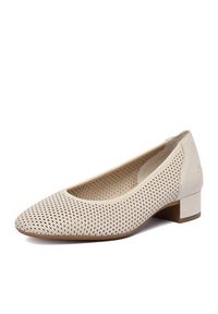 Rieker Czółenka CEO-43459-60 Beżowy jasny. Kolor: beżowy. Materiał: skóra #5