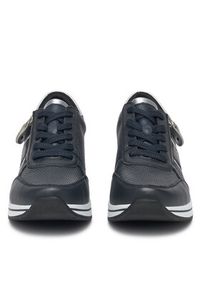 Remonte Sneakersy D0T04-14 Czarny. Kolor: czarny. Materiał: skóra #5