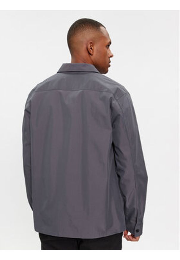 Calvin Klein Koszula K10K109920 Szary Regular Fit. Kolor: szary. Materiał: bawełna