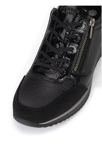 Remonte Półbuty D2401-06 Czarny. Kolor: czarny. Materiał: materiał