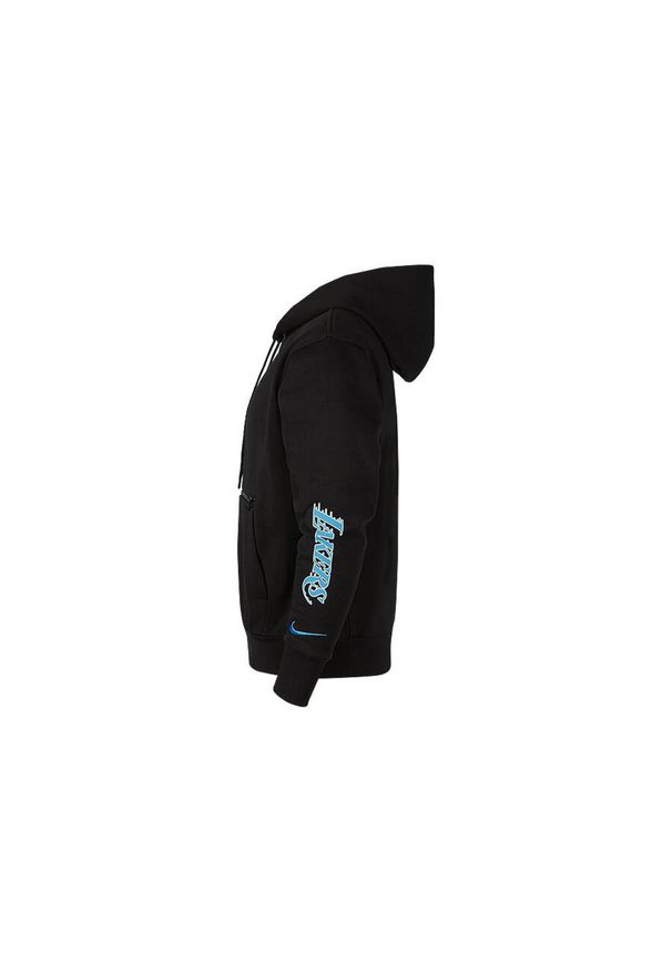 Nike - Bluza męska nike nba los angeles lakers courtside pullover hoodie black. Kolor: czarny. Sport: bieganie