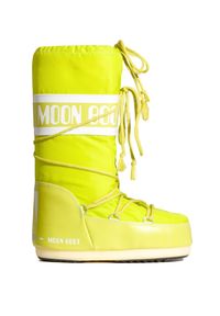 Moon Boot - Śniegowce MOON BOOT NYLON. Kolor: żółty. Materiał: nylon. Sezon: lato #1