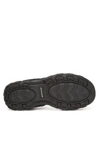 skechers - Skechers Sandały Garver-Louden 64487/BLK Czarny. Kolor: czarny. Materiał: skóra #3