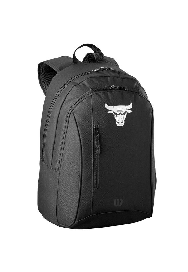 Wilson - Plecak sportowo-turystyczny dla dorosłych NBA Chicago Bulls Backpack 30L. Kolor: czerwony, wielokolorowy, czarny. Styl: sportowy