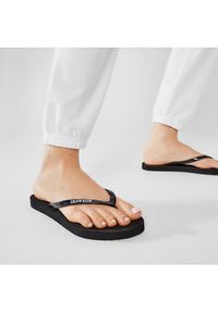 Calvin Klein Swimwear Japonki FF Sandals KW0KW01032 Czarny. Kolor: czarny #6