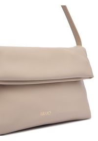 Liu Jo Torebka Riccy AF5097 E0077 Beżowy. Kolor: beżowy. Materiał: skórzane #4