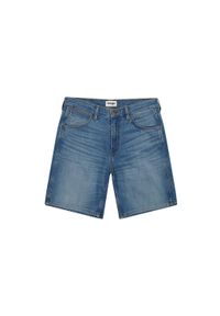 Wrangler - WRANGLER MĘSKIE SZORTY JEANSOWE FRONTIER SHORT 112350872. Materiał: jeans