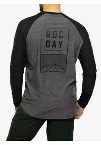 ROCDAY - Koszulka rowerowa MTB męska Rocday Stage Sanitized® z długim rękawem. Kolor: wielokolorowy, czarny, szary. Materiał: jersey. Długość rękawa: długi rękaw. Długość: długie