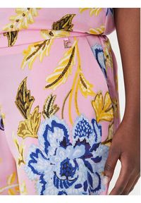 LOLA CASADEMUNT Spodnie materiałowe LS2614023 Różowy Slim Fit. Kolor: różowy. Materiał: syntetyk #5