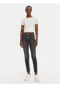 Calvin Klein Jeans Jeansy J20J225114 Czarny Skinny Fit. Kolor: czarny