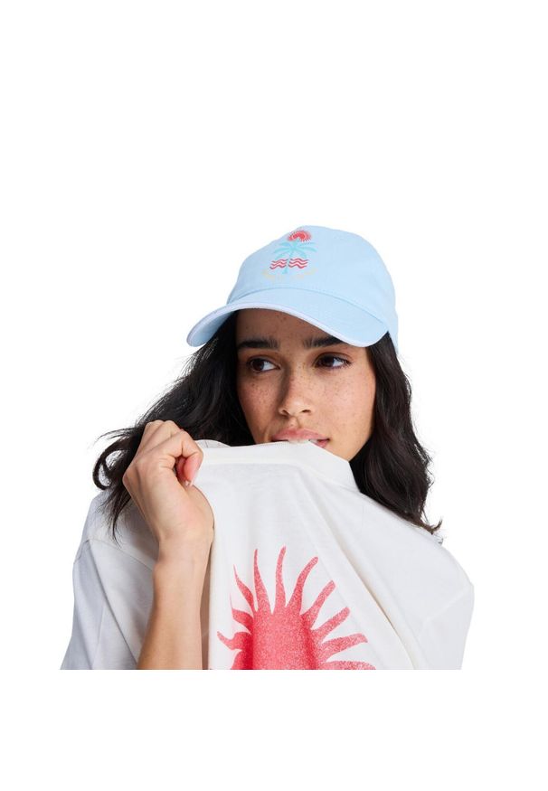 Roxy - Czapka dla Kobiety LIVE FOREVER Niebieski. Kolor: niebieski. Materiał: tkanina, bawełna