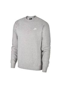 Bluza Nike Sportswear Club Crew, Szary. Kolor: wielokolorowy. Styl: sportowy