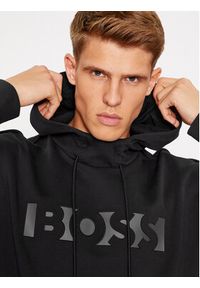 BOSS - Boss Bluza Selway 50499017 Czarny Relaxed Fit. Kolor: czarny. Materiał: bawełna #5