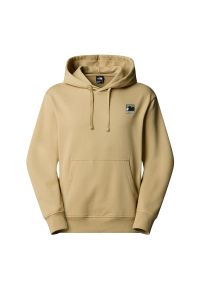 Bluza męska The North Face Mountain 0A8E3NLK51 - beżowa. Typ kołnierza: kaptur. Kolor: beżowy. Materiał: bawełna. Styl: klasyczny. Sport: wspinaczka #1