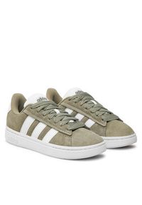 Adidas - adidas Sneakersy Grand Court Alpha IH3849 Zielony. Kolor: zielony. Materiał: skóra, zamsz #6