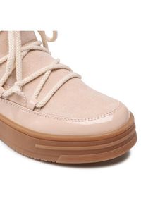 Jenny Fairy Śniegowce WS5806-04 Beżowy. Kolor: beżowy. Materiał: materiał #5
