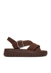 Roxy Sandały CEO-HY62277-8 Brązowy. Kolor: brązowy. Materiał: materiał #1