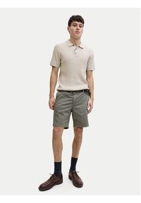 Jack & Jones Szorty materiałowe Ace Vance 12293005 Zielony ciemny Relaxed Fit. Kolor: zielony. Materiał: bawełna #8