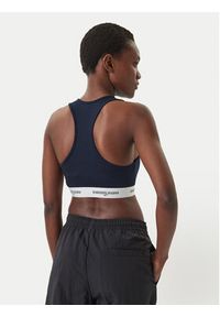Tommy Jeans Biustonosz top DW0DW22762 Granatowy. Kolor: niebieski. Materiał: wiskoza #5