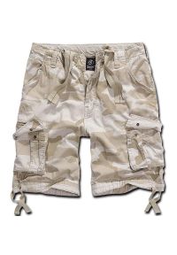 Szorty bushcraft męskie Brandit Urban Legend Vintage Sandstorm. Kolor: zielony, brązowy, wielokolorowy, beżowy. Długość: krótkie. Sezon: lato
