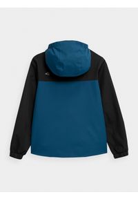 4f - Kurtka miejska membrana 5000 chłopięca. Kolor: niebieski. Materiał: materiał. Sezon: zima #2