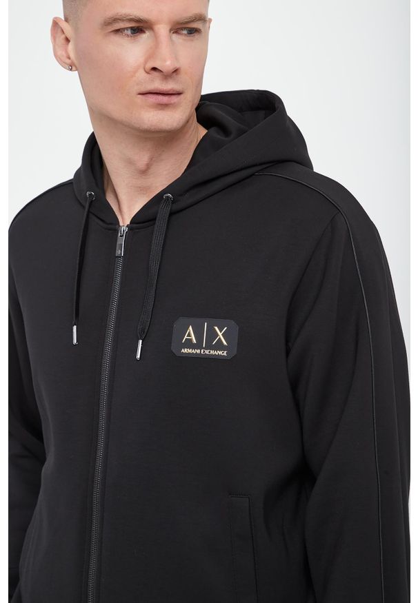 Armani Exchange - Bluza męska z kapturem ARMANI EXCHANGE. Typ kołnierza: kaptur