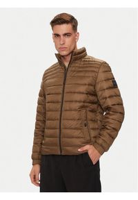 BOSS Kurtka przejściowa Oden1 50505262 Beżowy Slim Fit. Kolor: beżowy. Materiał: syntetyk