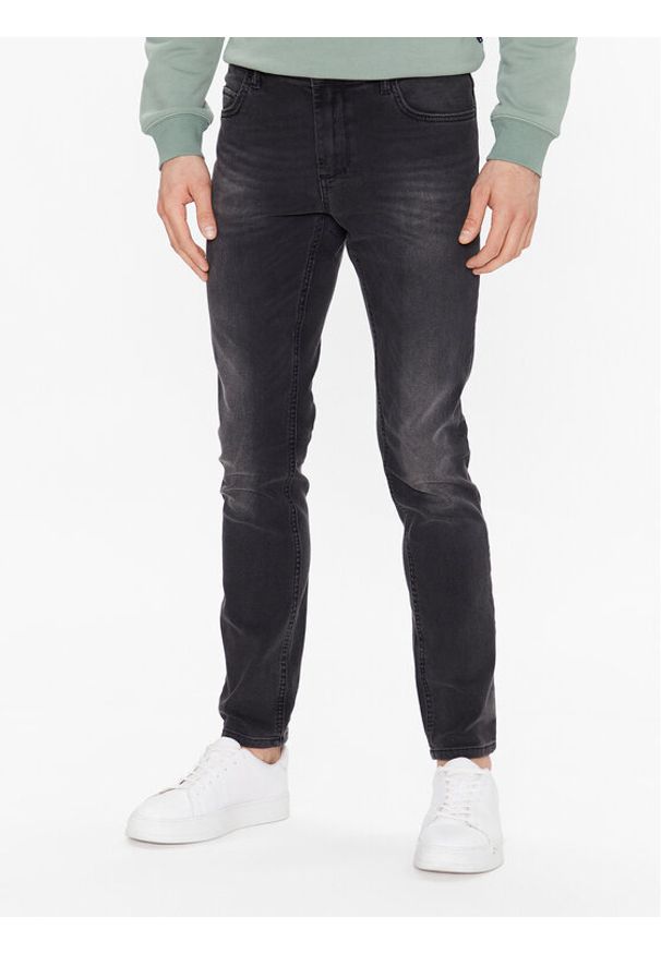 Sisley Jeansy 4Y7VSE01C Szary Skinny Fit. Kolor: szary