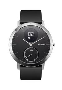 WITHINGS - Smartwatch Withings Activité Steel HR 40mm czarny. Rodzaj zegarka: smartwatch. Kolor: czarny. Styl: elegancki, casual, klasyczny, biznesowy #1