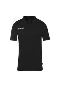 KEMPA - Koszulka polo dla dzieci Kempa Poly. Typ kołnierza: polo. Kolor: czarny, biały, wielokolorowy. Sport: piłka nożna
