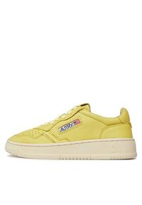 AUTRY Sneakersy AULWGG31 Żółty. Kolor: żółty. Materiał: skóra #3