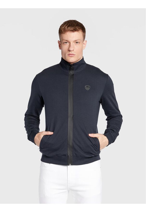 Bluza EA7 Emporio Armani. Kolor: niebieski