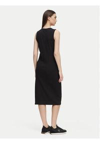 Calvin Klein Jeans Sukienka codzienna LV047G209G Czarny Slim Fit. Okazja: na co dzień. Kolor: czarny. Materiał: bawełna. Typ sukienki: proste. Styl: casual #3