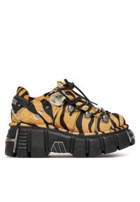 Sneakersy NEW ROCK. Kolor: beżowy