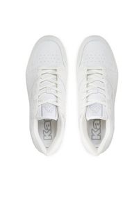 Kappa Sneakersy Logo Bernal 361G13W Biały. Kolor: biały. Materiał: skóra #5