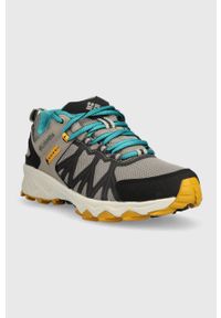columbia - Columbia buty Peakfreak II Outdry damskie kolor szary 2005131-471. Kolor: szary. Materiał: syntetyk, materiał. Szerokość cholewki: normalna. Sezon: zima #5