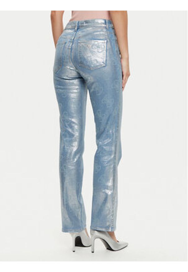 Guess Jeansy W5RA0J D5JS1 Niebieski Regular Fit. Kolor: niebieski