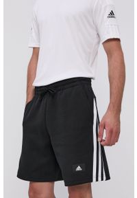 adidas Performance Szorty męskie kolor czarny. Kolor: czarny #1