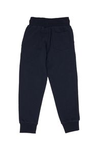 LEONE 1947 APPAREL - Dziecięce joggery basic z dużym logo. Kolor: niebieski. Sport: joga i pilates