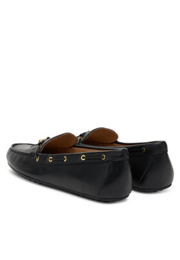 Lauren Ralph Lauren - LAUREN RALPH LAUREN Mokasyny Wylie 802967751001 Czarny. Kolor: czarny. Materiał: skóra