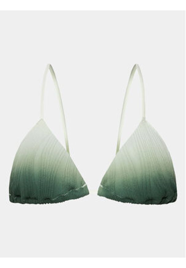 Chantelle Góra od bikini C12VQF Zielony. Kolor: zielony. Materiał: syntetyk