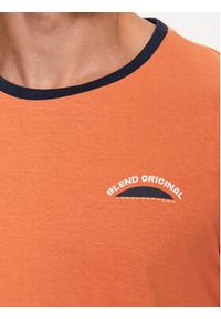 Blend T-Shirt 20715329 Pomarańczowy Regular Fit. Kolor: pomarańczowy. Materiał: bawełna #6