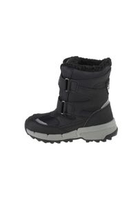Buty zimowe chłopięce, Kappa Cekis Tex K. Kolor: czarny. Sezon: zima. Styl: sportowy. Sport: turystyka piesza