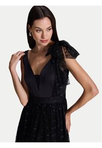 Swing Sukienka wieczorowa 5AI04600 Czarny Regular Fit. Kolor: czarny. Materiał: syntetyk. Styl: wizytowy #5