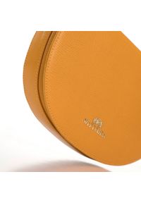 Wittchen - Damska saddle bag ze skóry o fakturze lizard żółta. Kolor: żółty. Materiał: skórzane. Styl: elegancki #4