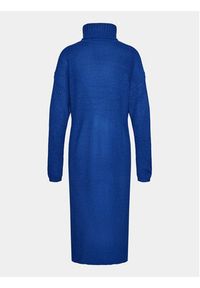 Brave Soul Sukienka dzianinowa LKD-364EMMA Niebieski Regular Fit. Kolor: niebieski. Materiał: dzianina, wiskoza #2