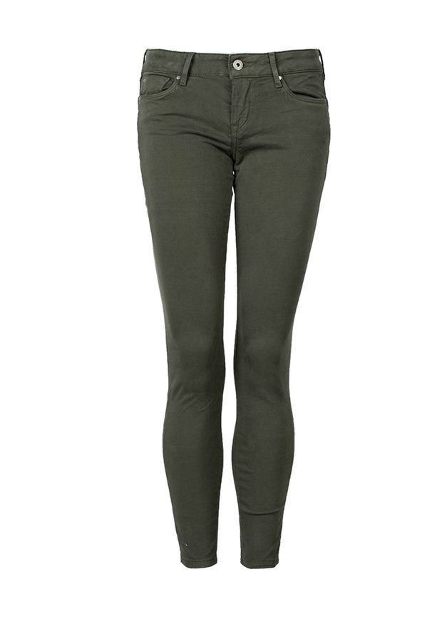 Pepe Jeans Jeansy "Soho" | PL210804U918 | Soho | Kobieta | Zielony. Kolor: zielony. Wzór: aplikacja